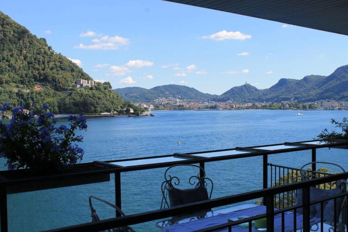 Lakeviewcabin - King Room With Balcony Como Exteriér fotografie